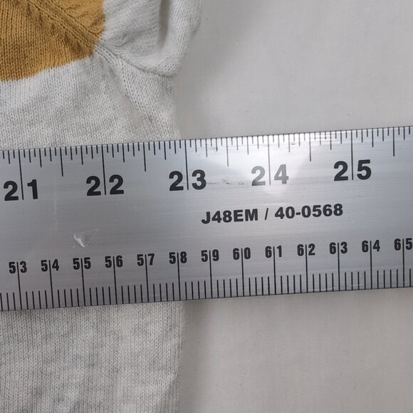 RW&CO Men's Colorblock Sweater Mustard/Grey/Baby Blue/Navy, X-Large - Picture 5 of 6